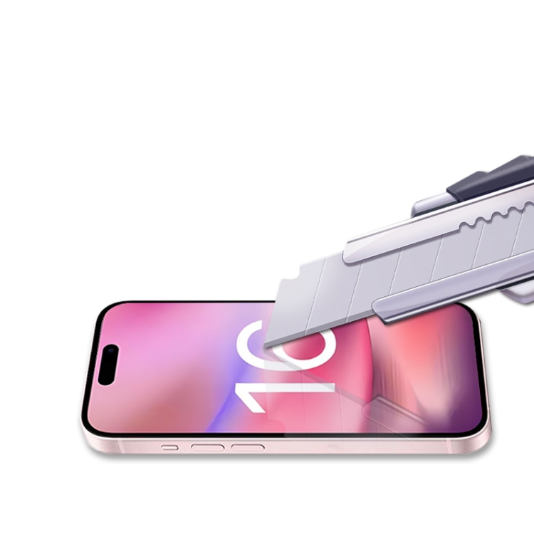 For iPhone 16 mocolo 2.5D Full Glue Full Cover Tempered Glass Film For iPhone 16 mocolo 2.5D Full Glue Full Cover Tempered Glass Film