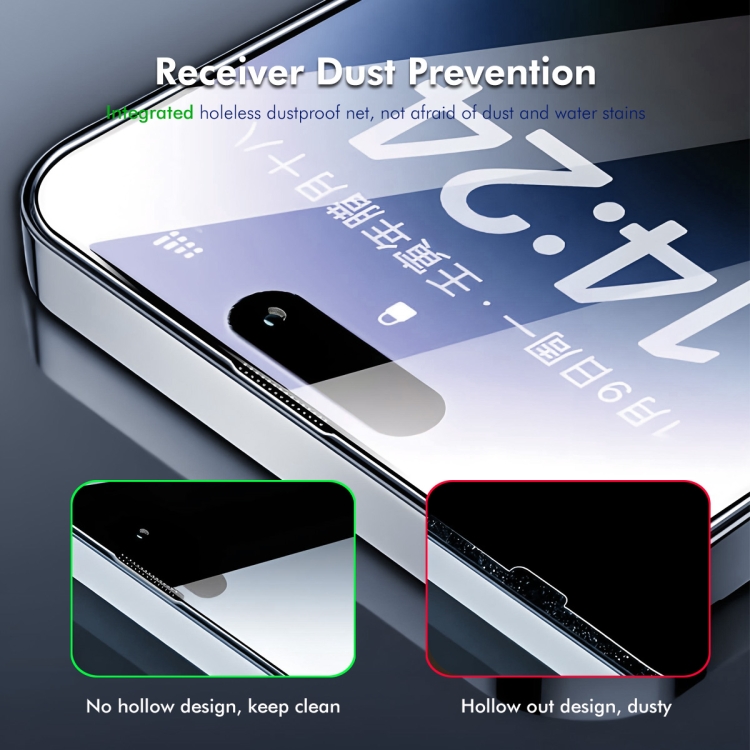 For iPhone 16 Pro 2pcs ENKAY 300C Super Large Arc Full Coverage High Aluminum-silicon Tempered Glass Film For iPhone 16 Pro 2pcs ENKAY 300C Super Large Arc Full Coverage High Aluminum-silicon Tempered Glass Film