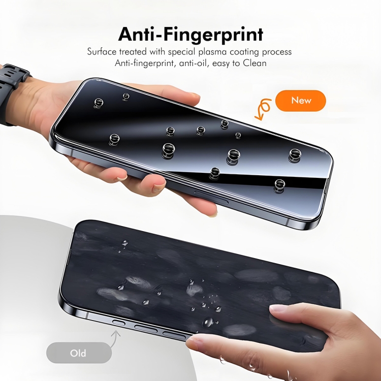 For iPhone 16 Pro 2pcs ENKAY 300C Super Large Arc Full Coverage High Aluminum-silicon Tempered Glass Film For iPhone 16 Pro 2pcs ENKAY 300C Super Large Arc Full Coverage High Aluminum-silicon Tempered Glass Film