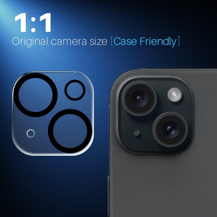For iPhone 15 / 15 Plus NORTHJO Camera Lens Protector 3D Night Shot Tempered Glass Film(Black) For iPhone 15 / 15 Plus NORTHJO Camera Lens Protector 3D Night Shot Tempered Glass Film(Black)