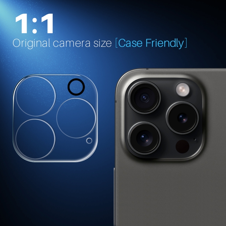 For iPhone 16 Pro / 16 Pro Max NORTHJO Camera Lens Protector 3D HD Tempered Glass Film(Clear) For iPhone 16 Pro / 16 Pro Max NORTHJO Camera Lens Protector 3D HD Tempered Glass Film(Clear)