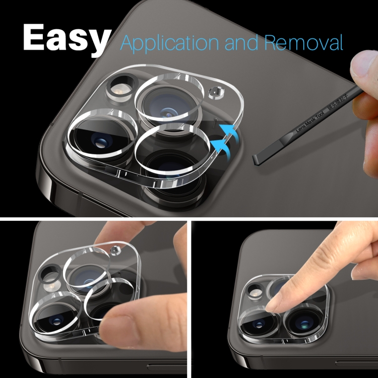 For iPhone 14 Pro / 14 Pro Max NORTHJO Camera Lens Protector 3D HD Tempered Glass Film(Clear) For iPhone 14 Pro / 14 Pro Max NORTHJO Camera Lens Protector 3D HD Tempered Glass Film(Clear)