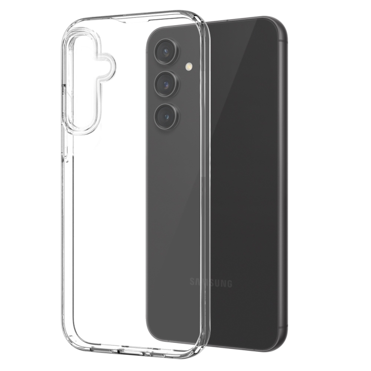 For Samsung Galaxy S24 FE 5G NORTHJO 3 in 1 TPU Phone Case with Screen Protector and Lens Film(Transparent) For Samsung Galaxy S24 FE 5G NORTHJO 3 in 1 TPU Phone Case with Screen Protector and Lens Film(Transparent)