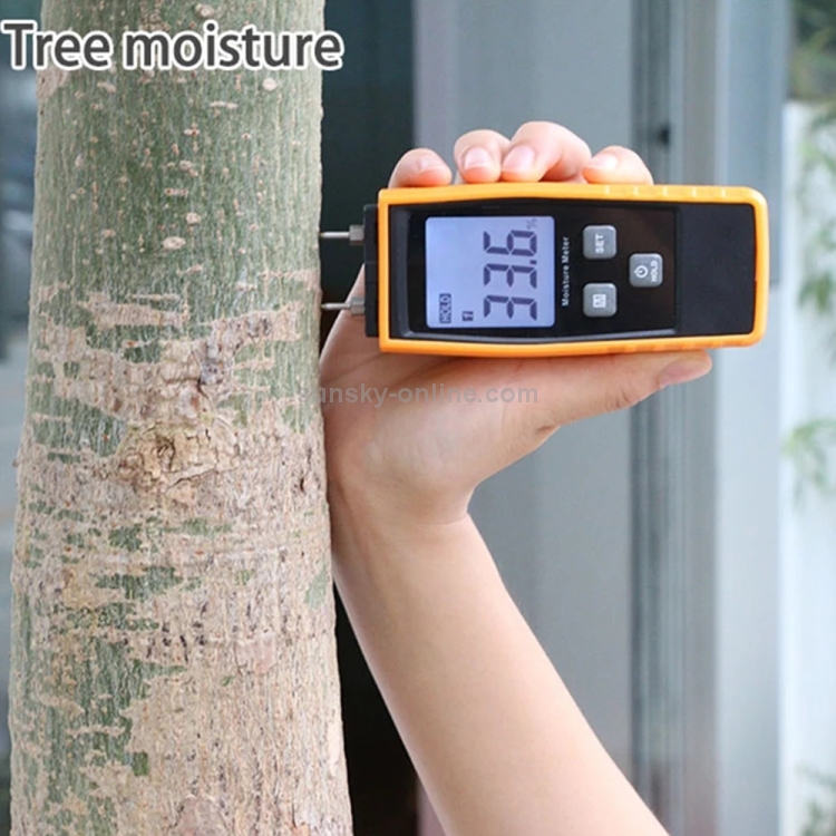 Testeur numérique professionnel d'humidité du bois RZ660