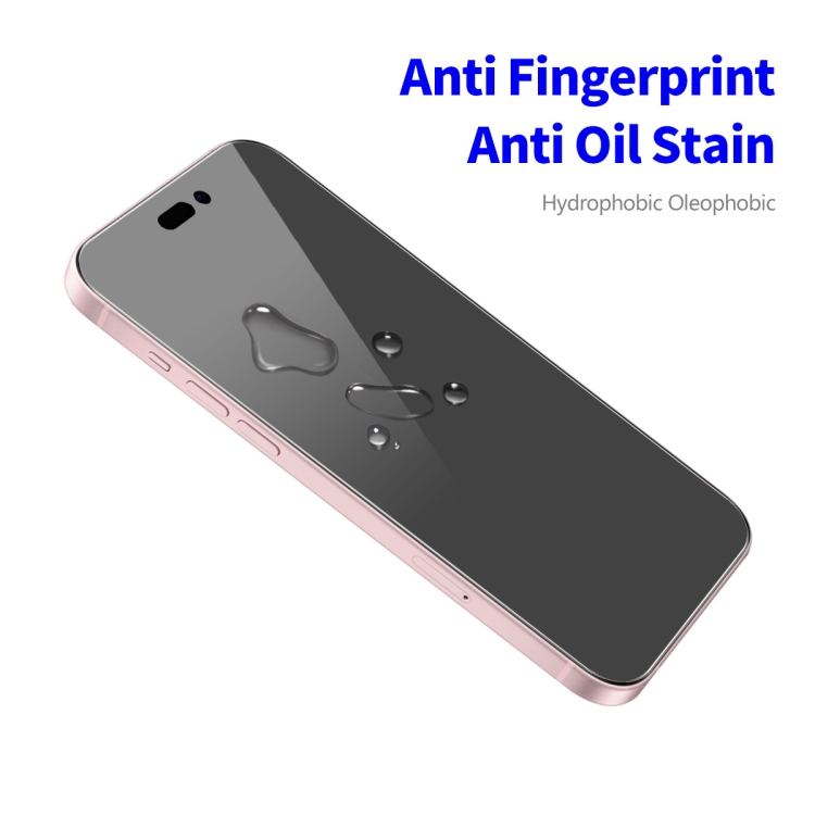 For iPhone 15 Plus 2pcs ENKAY Hat-Prince 28 Degree Anti-peeping Privacy Tempered Glass Film