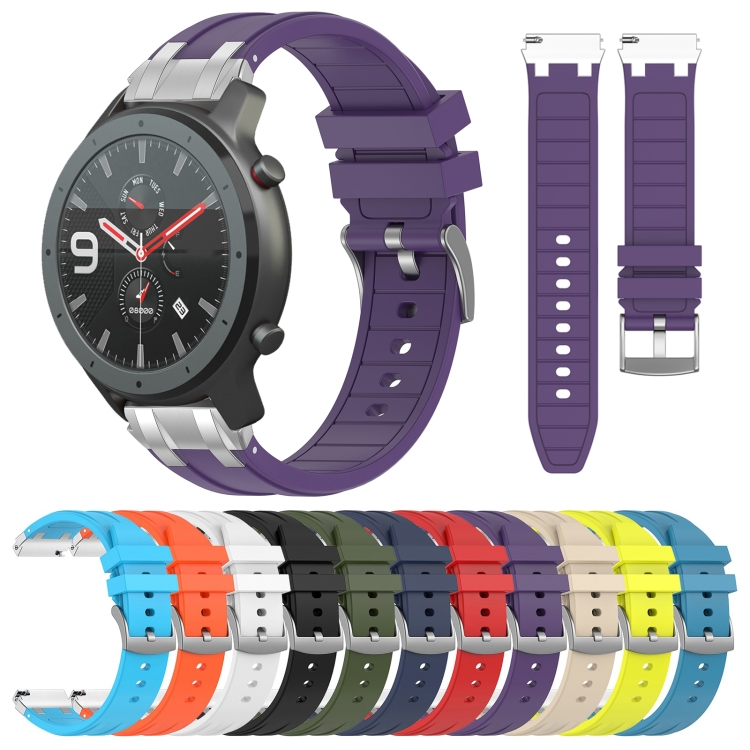 Correa de silicona para reloj Amazfit GTR de 47 mm y 22 mm con