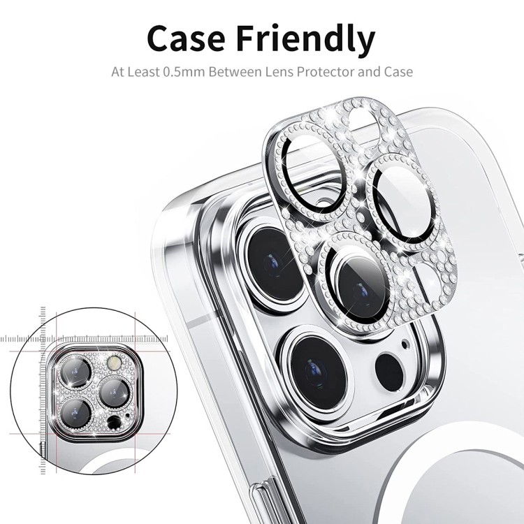 For iPhone 16 / 16 Plus ENKAY Hat-Prince Blink Diamond Camera Lens Aluminium Alloy Tempered Glass Film(Dark Purple) For iPhone 16 / 16 Plus ENKAY Hat-Prince Blink Diamond Camera Lens Aluminium Alloy Tempered Glass Film(Dark Purple)