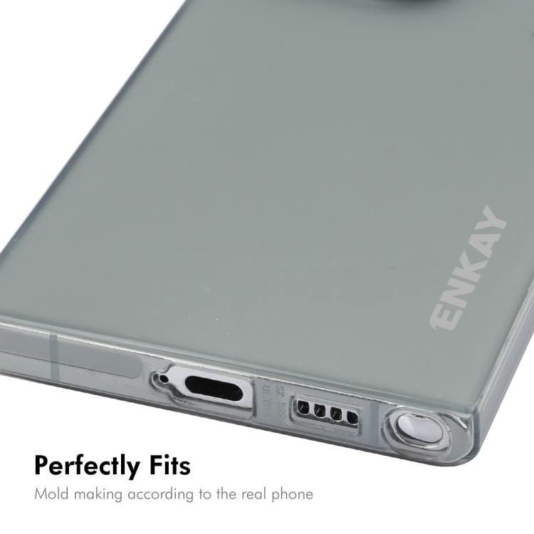 For Samsung Galaxy S24 Ultra 5G ENKAY Hat-Prince Translucent Matte TPU Soft Phone Case(White) For Samsung Galaxy S24 Ultra 5G ENKAY Hat-Prince Translucent Matte TPU Soft Phone Case(White)