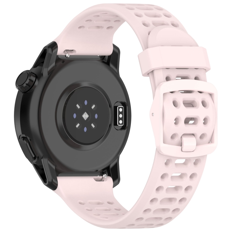 For Coros Pace Solid Color Quick Release 20mm Silicone Watch