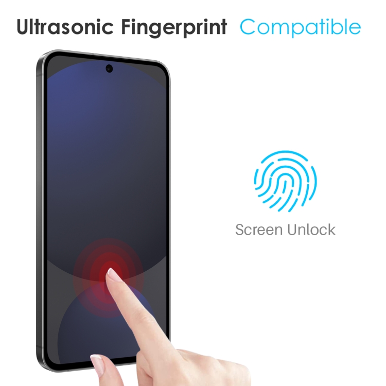 For Samsung Galaxy S25+ 5G NORTHJO TPU Case with Screen and Lens Film, Support Fingerprint Unlock(Transparent) For Samsung Galaxy S25+ 5G NORTHJO TPU Case with Screen and Lens Film, Support Fingerprint Unlock(Transparent)