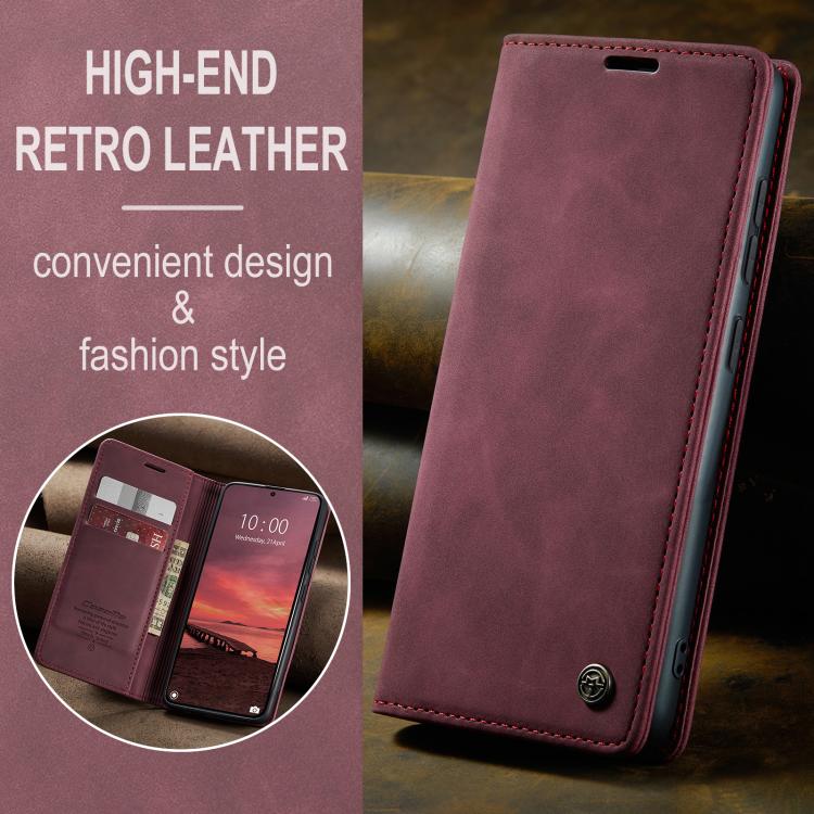 For Samsung Galaxy S26 / S26 Pro 5G CaseMe 013 Multifunctional Horizontal Flip Leather Phone Case(Red)