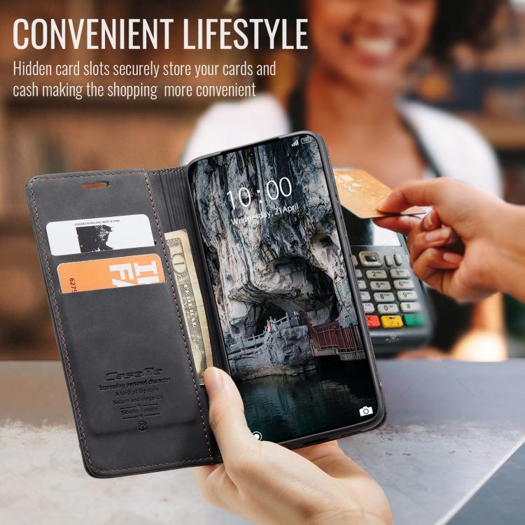 For Xiaomi 15 CaseMe 013 Multifunctional Horizontal Flip Leather Phone Case(Black)