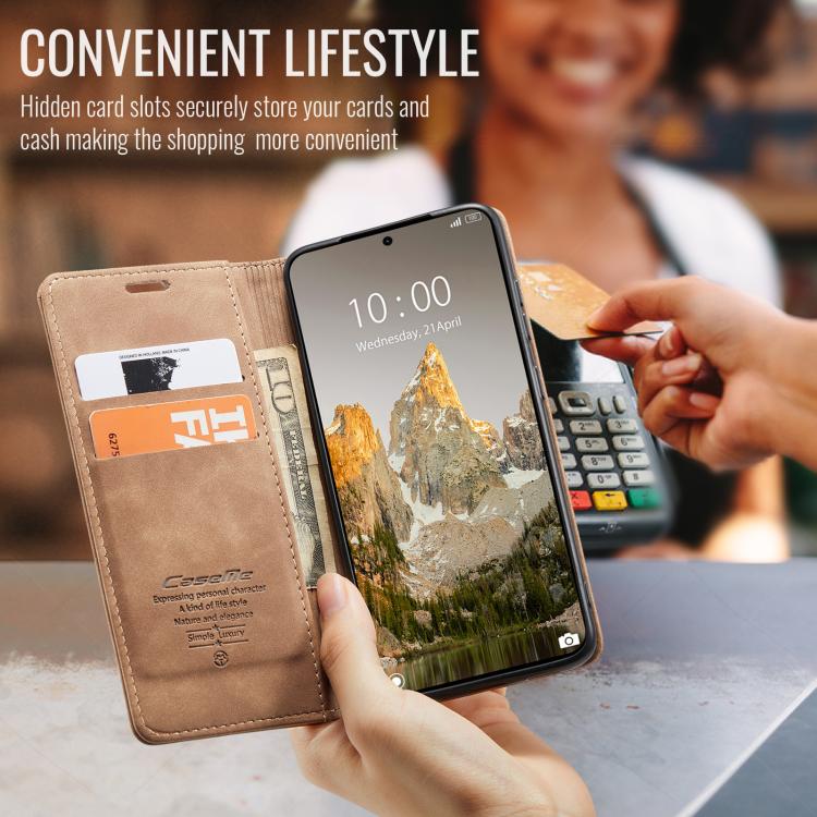For Xiaomi 15 Pro CaseMe 013 Multifunctional Horizontal Flip Leather Phone Case(Brown)