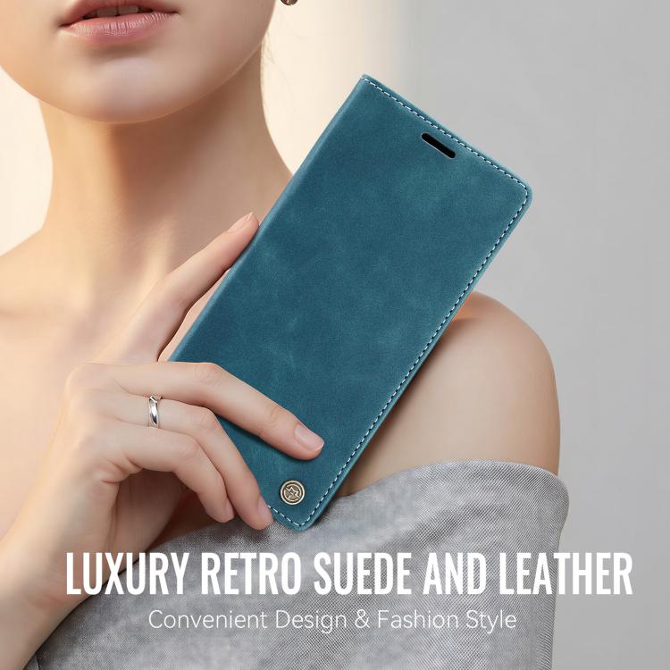 For Redmi Note 17 4G / 5G Global 169.7mm CaseMe 013 Multifunctional Horizontal Flip Leather Phone Case(Blue)