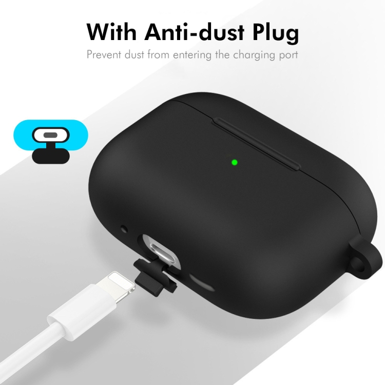 For Apple AirPods 4 2024 ENKAY Hat-Prince Thickened Silicone Case with Hook and Anti-lost Silicone Earbuds(White) For Apple AirPods 4 2024 ENKAY Hat-Prince Thickened Silicone Case with Hook and Anti-lost Silicone Earbuds(White)