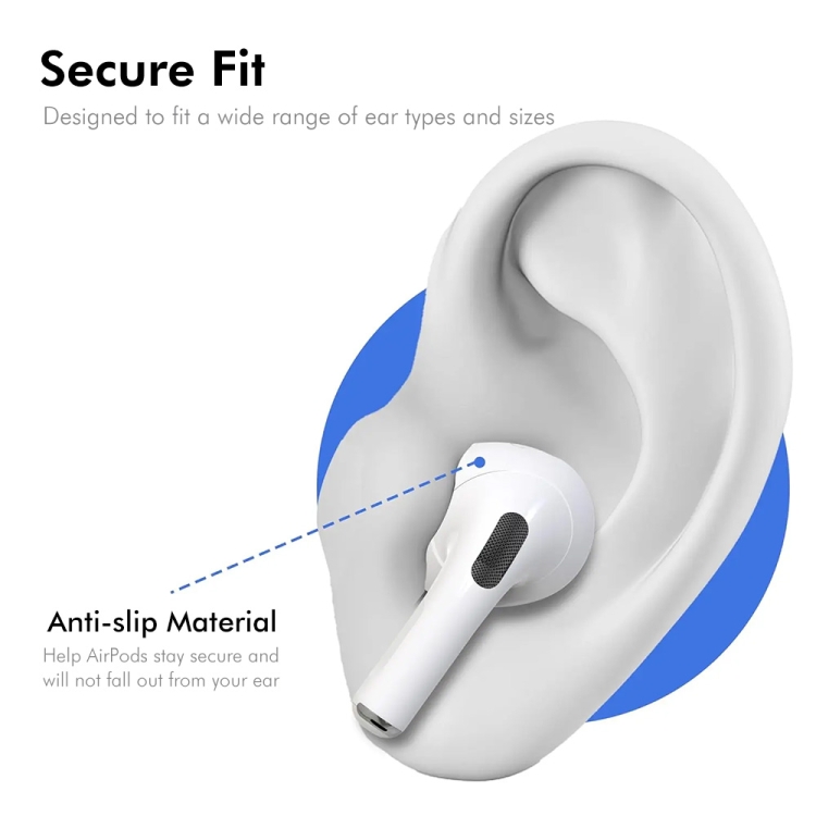 For Apple AirPods 4 2024 ENKAY Hat-Prince Thickened Silicone Case with Hook and Anti-lost Silicone Earbuds(White) For Apple AirPods 4 2024 ENKAY Hat-Prince Thickened Silicone Case with Hook and Anti-lost Silicone Earbuds(White)