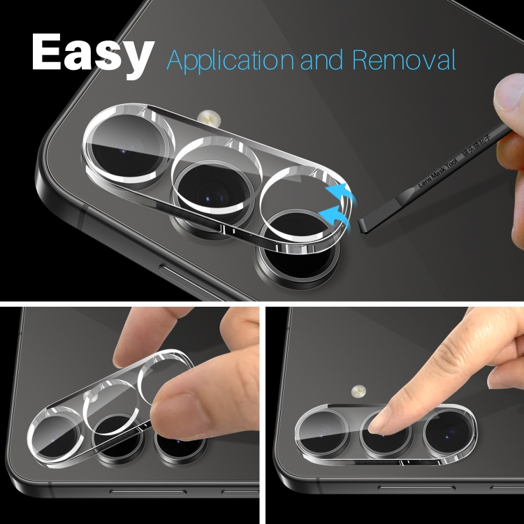 For Samsung Galaxy S25+ 5G NORTHJO Camera Lens Protector 3D HD Tempered Glass Film(Clear) For Samsung Galaxy S25+ 5G NORTHJO Camera Lens Protector 3D HD Tempered Glass Film(Clear)