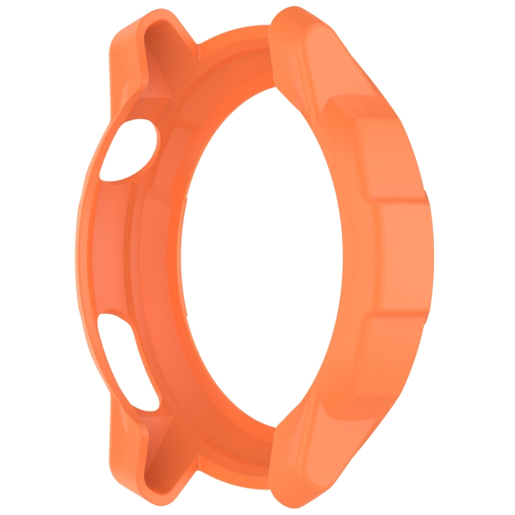 For  COROS Pace Pro Armor Hollow TPU Half Coverage Watch Protective Case(Orange)