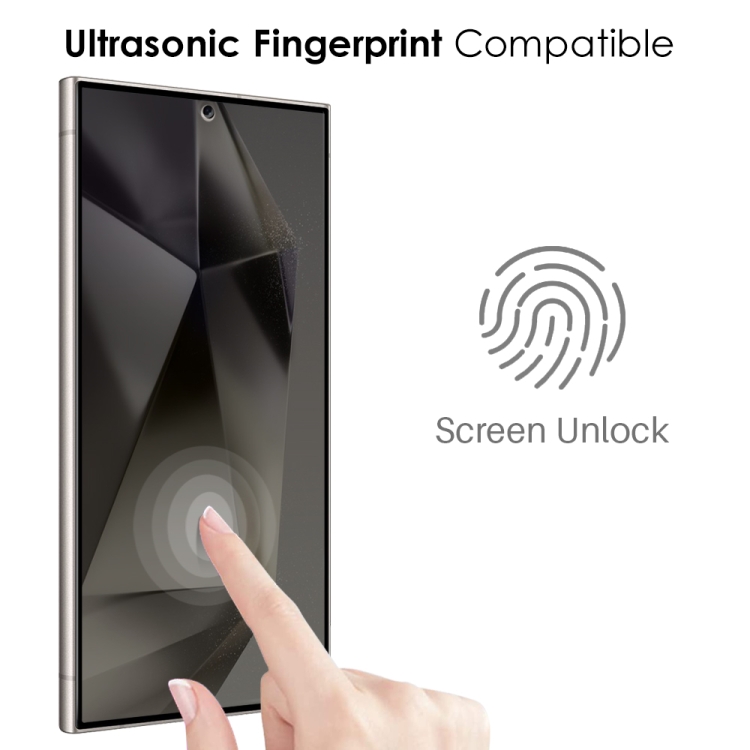 For Samsung Galaxy S24 Ultra 5G NORTHJO A++ Privacy Screen Protector High Aluminium-Silicon Glass Film, Support Fingerprint Unlock For Samsung Galaxy S24 Ultra 5G NORTHJO A++ Privacy Screen Protector High Aluminium-Silicon Glass Film, Support Fingerprint Unlock