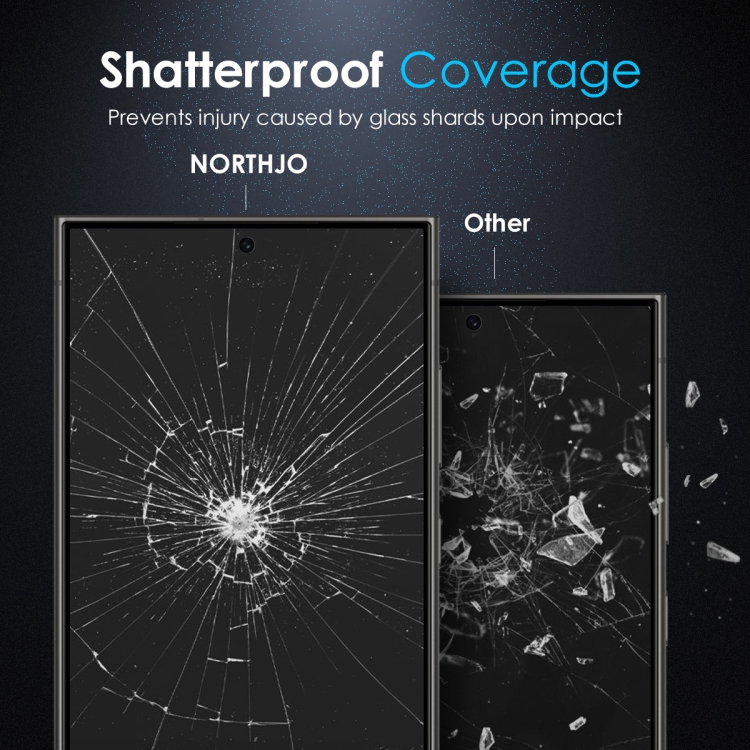 For Samsung Galaxy S24 Ultra 5G NORTHJO A++ Privacy Screen Protector High Aluminium-Silicon Glass Film, Support Fingerprint Unlock For Samsung Galaxy S24 Ultra 5G NORTHJO A++ Privacy Screen Protector High Aluminium-Silicon Glass Film, Support Fingerprint Unlock