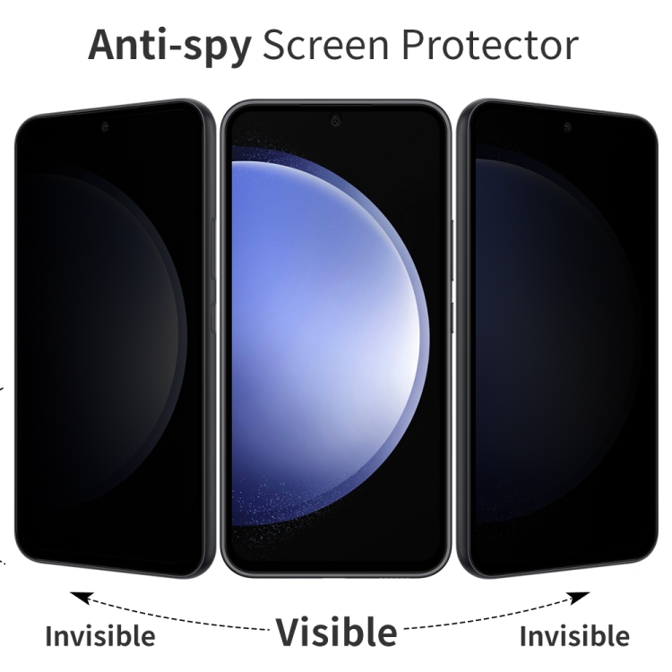 For Samsung Galaxy S23 FE 5G NORTHJO A++ Privacy Screen Protector High Aluminium-Silicon Glass Film For Samsung Galaxy S23 FE 5G NORTHJO A++ Privacy Screen Protector High Aluminium-Silicon Glass Film