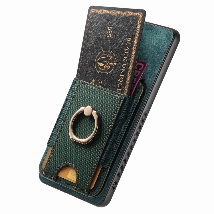 For Samsung Galaxy S24 5G Retro Splitable Magnetic Stand Card Bag Leather Phone Case(Green) For Samsung Galaxy S24 5G Retro Splitable Magnetic Stand Card Bag Leather Phone Case(Green)