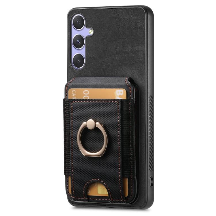 For Samsung Galaxy S22 5G Retro Splitable Magnetic Stand Card Bag Leather Phone Case(Black) For Samsung Galaxy S22 5G Retro Splitable Magnetic Stand Card Bag Leather Phone Case(Black)