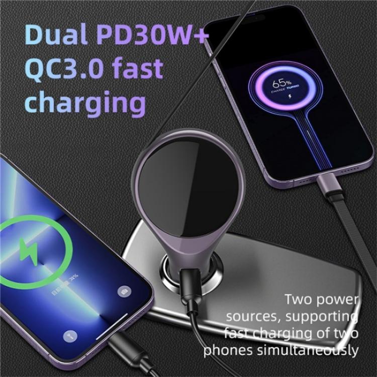 K1 With Retractable Cable Car Charger Type-C PD 20W Fast Charging Adapter K1 With Retractable Cable Car Charger Type-C PD 20W Fast Charging Adapter