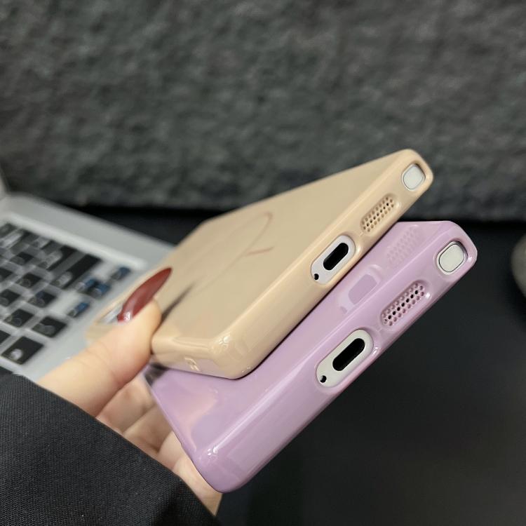 For Samsung Galaxy S25 Ultra 5G Glossy TPU Shockproof MagSafe Phone Case(Rock Color) For Samsung Galaxy S25 Ultra 5G Glossy TPU Shockproof MagSafe Phone Case(Rock Color)