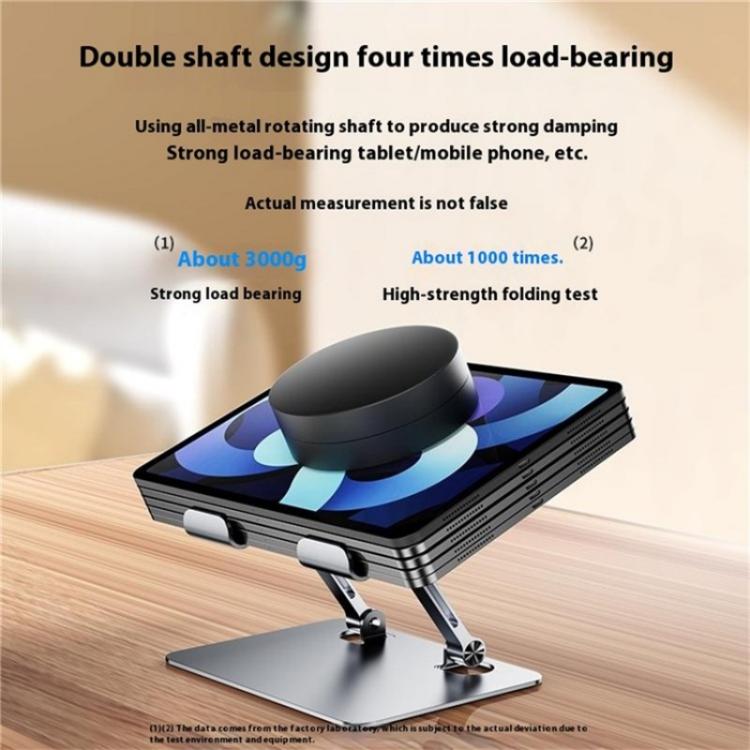 J18S 360 Degree Rotation Desktop Phone Tablet Alloy Steel Holder(Grey) J18S 360 Degree Rotation Desktop Phone Tablet Alloy Steel Holder(Grey)