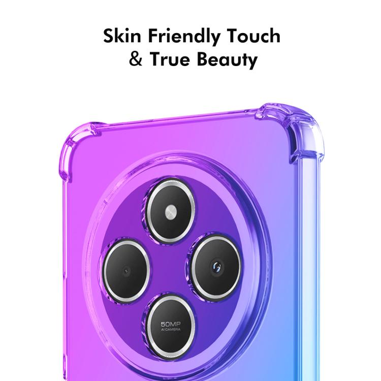 For Redmi 14C ENKAY Hat-Prince Gradient Airbag TPU Phone Case(Blue Pink)