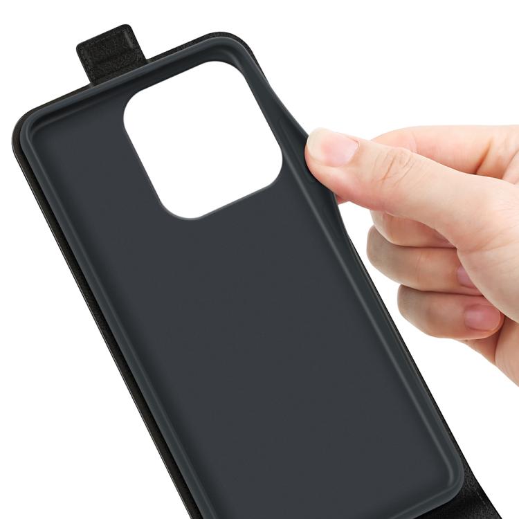 For Honor 400 Smart R64 Texture Single Vertical Flip Leather Phone Case(Black)