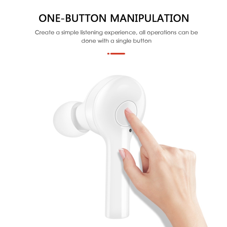 TW08 TWS Bluetooth 5.0 Earphones Mini Wireless Earbuds Headset(White) TW08 TWS Bluetooth 5.0 Earphones Mini Wireless Earbuds Headset(White)