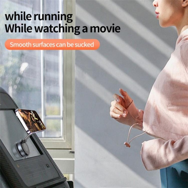 K007 Dashboard Stand 360 Degree Rotation Car Suction Cup Base Magnetic Mount Phone Holder(Black) - B4