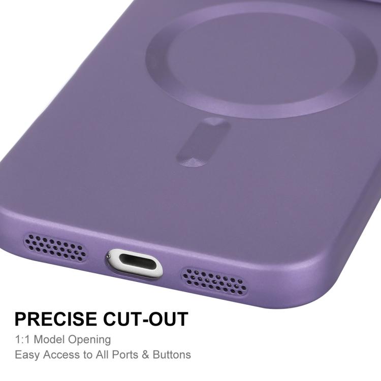 For iPhone 17 ENKAY MagSafe Matte TPU Phone Case with Lens Film(Pink)