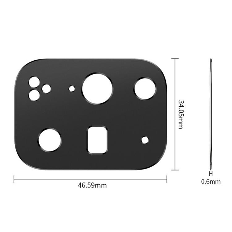 For Google Pixel 10 Pro Fold Kalebol Metal Hollow Lens Protection Ring