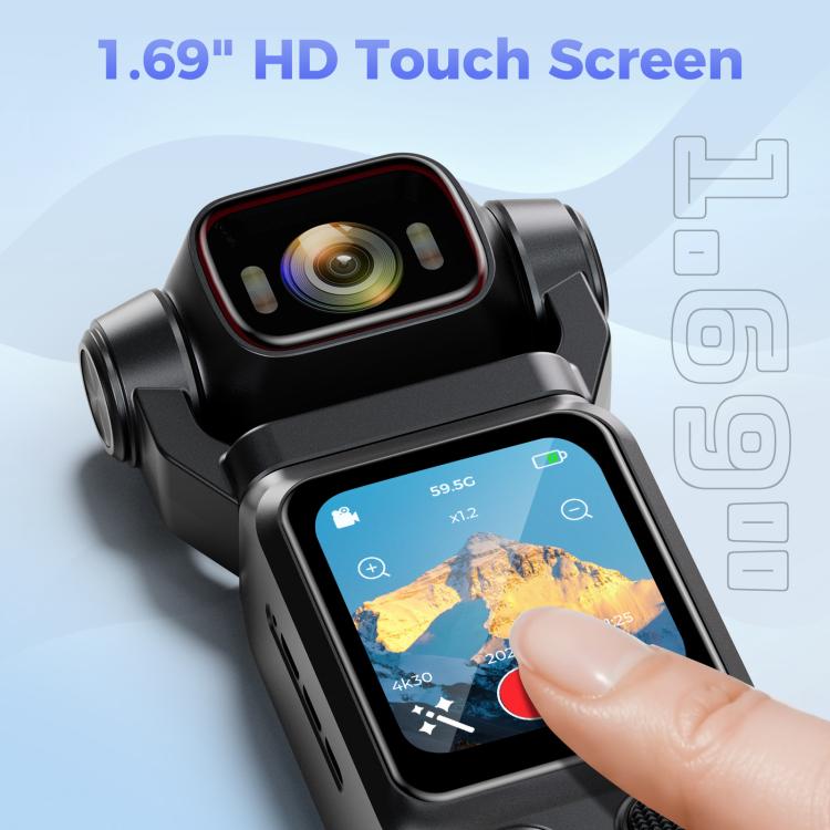 L18 Outdoor Recording Gyroscope Stabilization Camera 1.69 Inch Touch ...