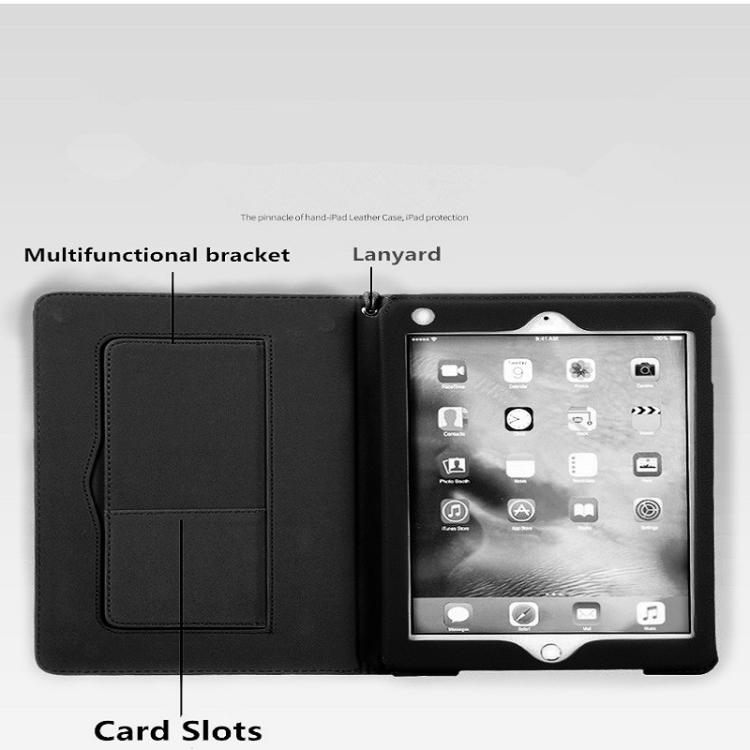 Business Style Horizontal Flip Leather Case for iPad 9.7 (2018) / (2017) / Air 1 / Air 2 / iPad Pro 9.7 inch, Can Be Disassembled and Separated for Use, with Wallet & Card Slot & Holder & Lanyard(Black) Business Style Horizontal Flip Leather Case for iPad 9.7 (2018) / (2017) / Air 1 / Air 2 / iPad Pro 9.7 inch, Can Be Disassembled and Separated for Use, with Wallet & Card Slot & Holder & Lanyard(Black)