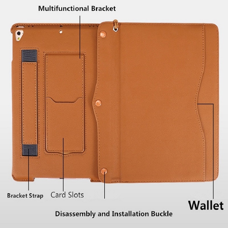 Business Style Horizontal Flip Leather Case for iPad Mini 5 (2019)/ 4 / 3 / 2 /1, Can Be Disassembled and Separated for Use, with Wallet & Card Slot & Holder & Lanyard(Black) Business Style Horizontal Flip Leather Case for iPad Mini 5 (2019)/ 4 / 3 / 2 /1, Can Be Disassembled and Separated for Use, with Wallet & Card Slot & Holder & Lanyard(Black)