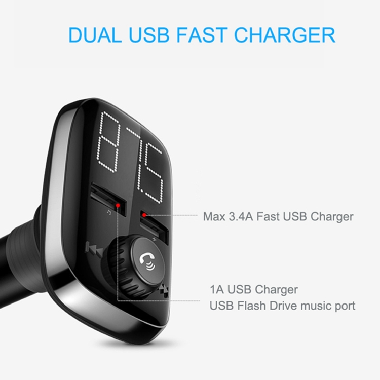 Buy Beatit Wireless Bluetooth Car USB Charger FM Transmitter Hands Free Kit Radio Adapter At Affordable Prices - Free Shipping, Real Reviews With Photos