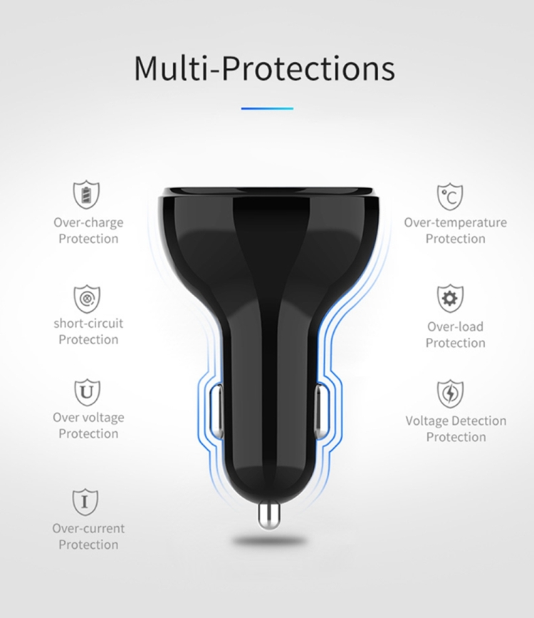 C02 Car Power Adapter in-car Phone Charger Type-C Fast Charger QC3.0 Dual USB Ports DC5V 2.4A 12V 24V Cigarette Lighter Power Supply C02 Car Power Adapter in-car Phone Charger Type-C Fast Charger QC3.0 Dual USB Ports DC5V 2.4A 12V 24V Cigarette Lighter Power Supply