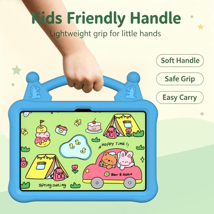 For Xiaomi Redmi Pad 2 SE 9.7 2026 Animal Paradise Handle EVA Tablet Case with Holder(Sky Blue)