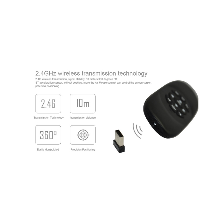 C120 rétro-éclairage Air Mouse 2.4GHz clavier sans fil 3D