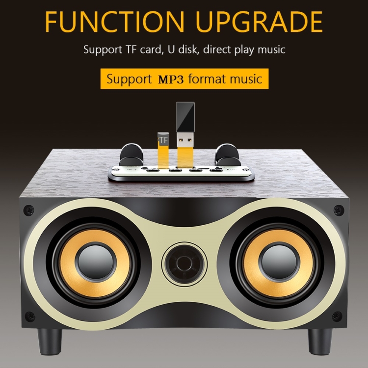 X6 Portable Wooden Wireless Speaker Subwoofer Stereo Radio FM Desktop Bluetooth Speakers X6 Portable Wooden Wireless Speaker Subwoofer Stereo Radio FM Desktop Bluetooth Speakers