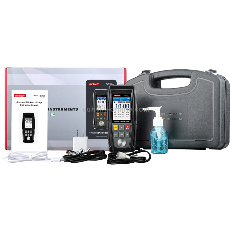 Wintact WT130A Digital Ultrasonic Thickness Gauge Meter Tester USB