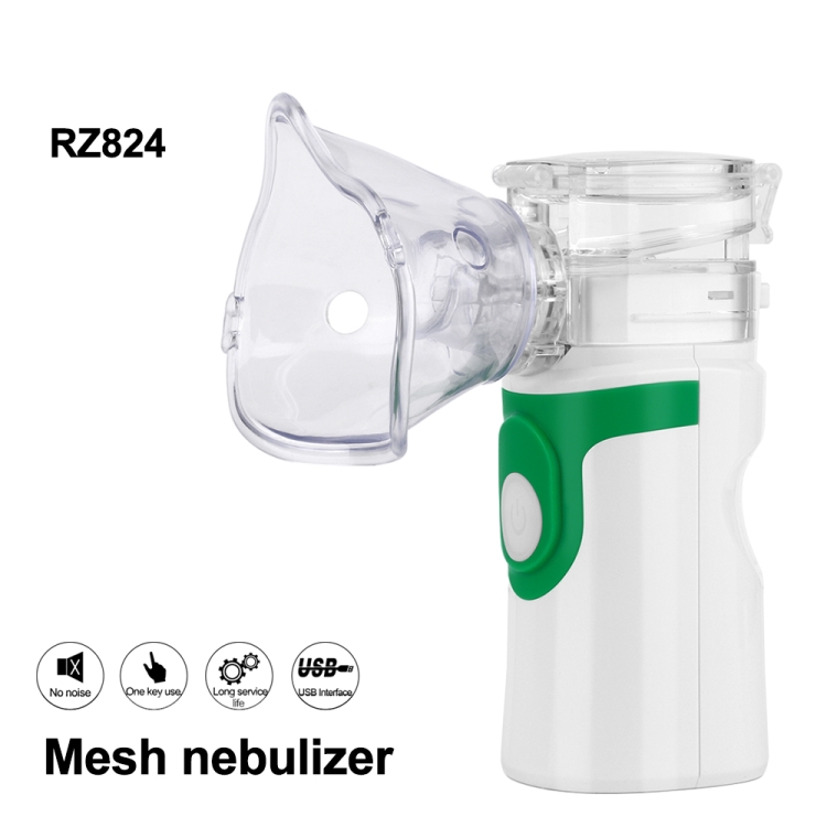 RZ824 Health Care Mesh Nebulizer Handheld Home Children Adult Asthma  Inhaler Mini Care Inhale Ultrasonic Nebulizer