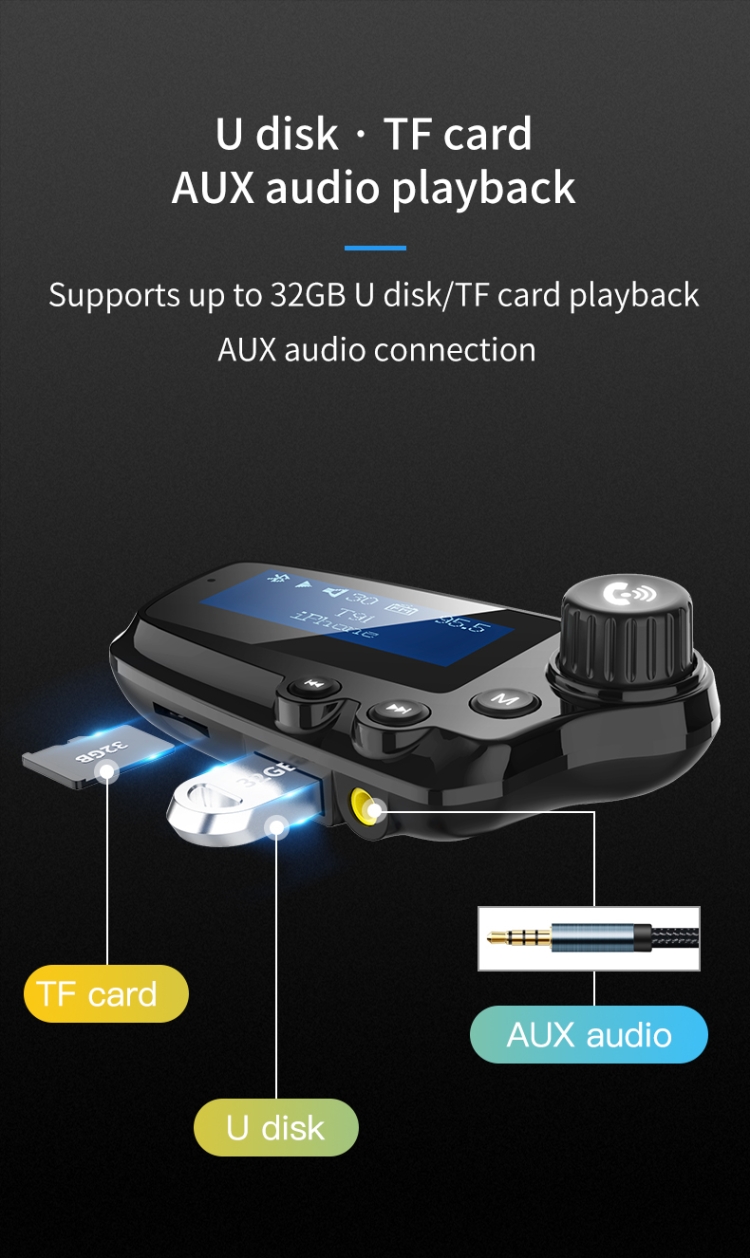 T91 Großbildauto MP3-Player Bluetooth Empfangen Freisprechen