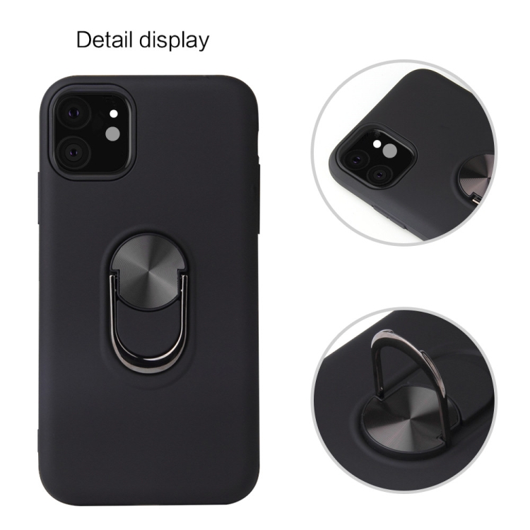 For iPhone 11 360 Rotary Multifunctional Stent PC+TPU Case, with Magnetic Invisible Holder(Navy Blue) For iPhone 11 360 Rotary Multifunctional Stent PC+TPU Case, with Magnetic Invisible Holder(Navy Blue)