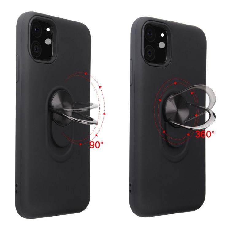 For iPhone 11 360 Rotary Multifunctional Stent PC+TPU Case, with Magnetic Invisible Holder(Navy Blue) For iPhone 11 360 Rotary Multifunctional Stent PC+TPU Case, with Magnetic Invisible Holder(Navy Blue)