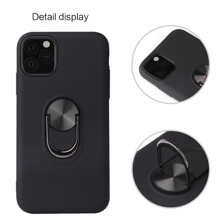 For iPhone 11 Pro Max 360 Rotary Multifunctional Stent PC+TPU Case, with Magnetic Invisible Holder(Black) For iPhone 11 Pro Max 360 Rotary Multifunctional Stent PC+TPU Case, with Magnetic Invisible Holder(Black)